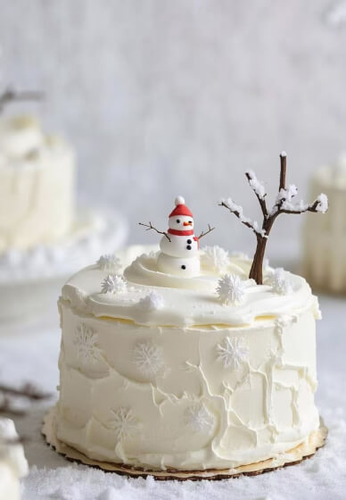 Festive 6-Inch Cake Decorating Course:Christmas Cake