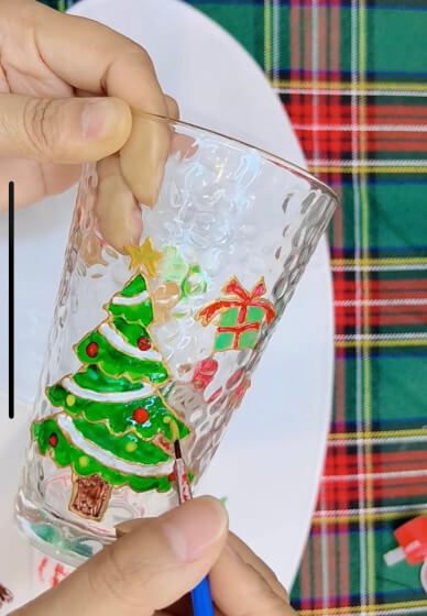 Festive Glass Painting Workshop: Christmas Party Edition