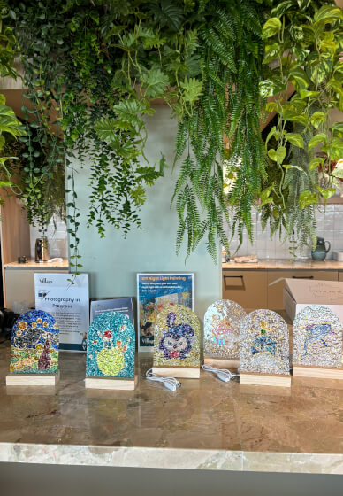 Festive Glass Painting Workshop: Christmas Party Edition