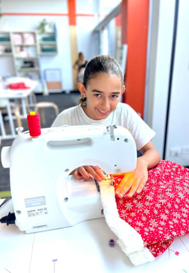 Festive Sewing School Holiday Workshop