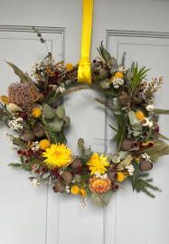 Festive Wreath Making Class for Beginners