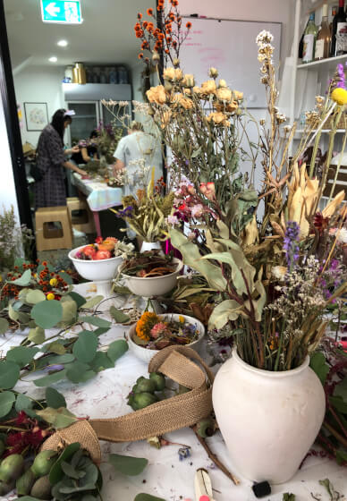 Festive Wreath Making Class for Beginners