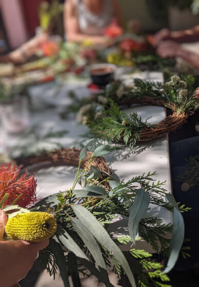 Festive Wreath Workshop