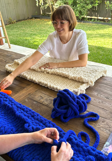 Finger Knitting Workshop | Intermediate Level
