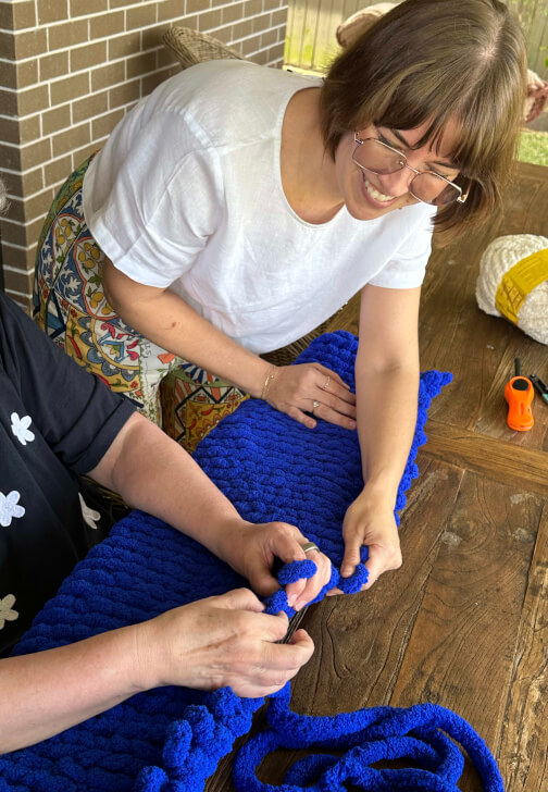 Finger Knitting Workshop | Intermediate Level