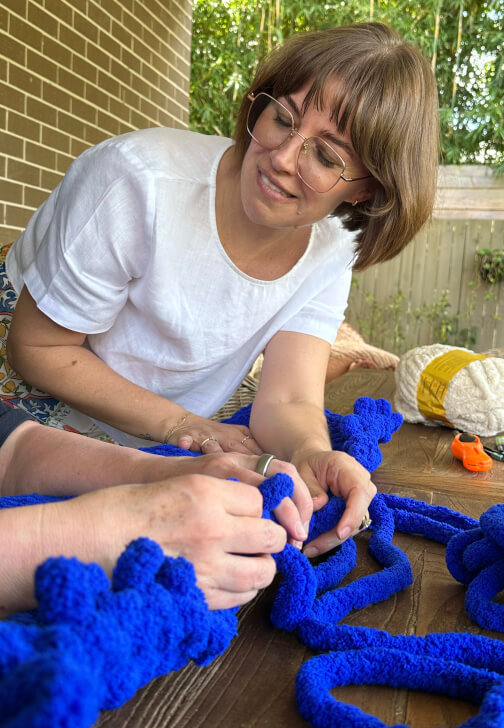 Finger Knitting Workshop | Intermediate Level