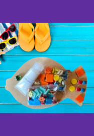 Fish Mosaic for Kids Craft Kit