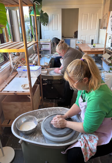 Five Week Pottery Wheel Throwing Course