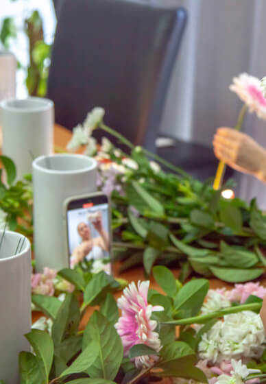 Floral Arranging and Wine Workshop