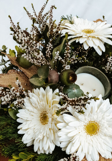 Floral Arranging and Wine Workshop