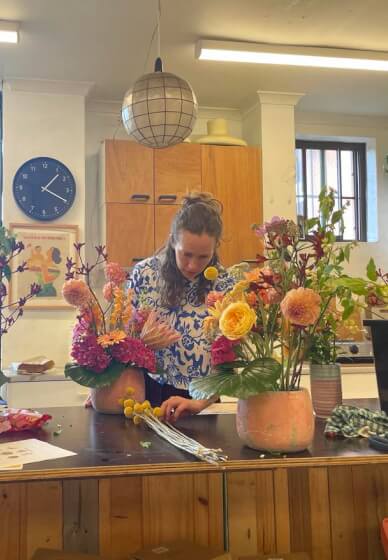 Floral Arranging Workshop: Sip and Snip