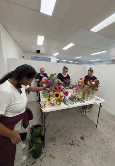 Floral Arranging Workshop: Sip and Snip