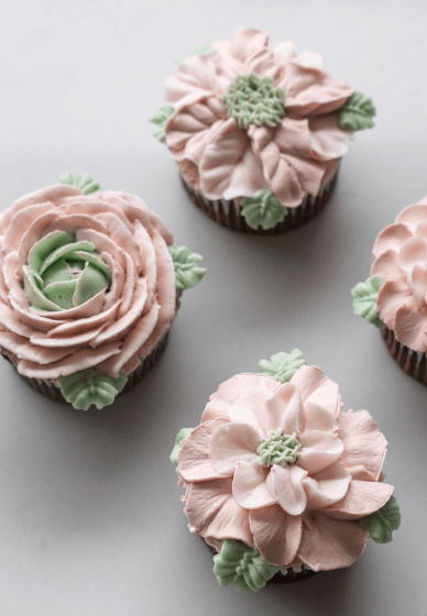 Floral Buttercream Cupcake Decorating Workshop