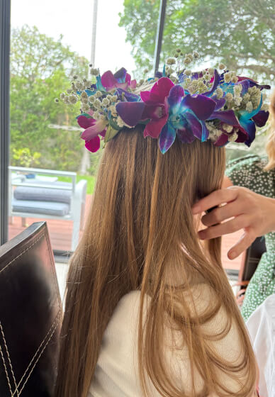 Floral Crown Making Workshop and High Tea Party