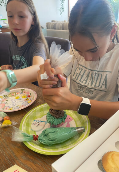 Floral Cup Cake Decoration and Boba Tea Making Workshop