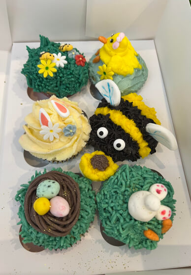 Floral Cup Cake Decoration and Boba Tea Making Workshop