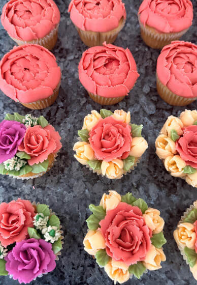 Floral Cupcake Decorating Workshop