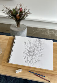Floral Drawing Workshop