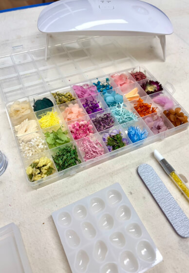 Floral Earring Resin Jewellery Workshop