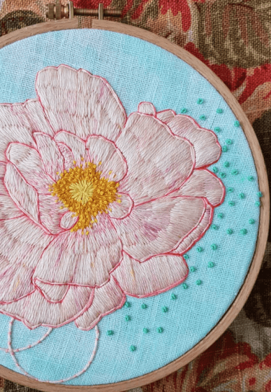 Floral Embroidery Workshop Melbourne | Events | ClassBento