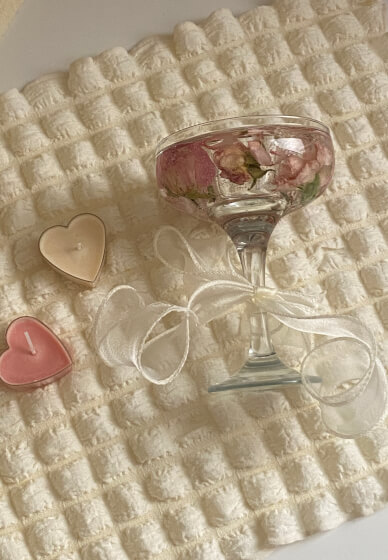 Floral Gel Wax Candle Holder and Custom Tealight Workshop