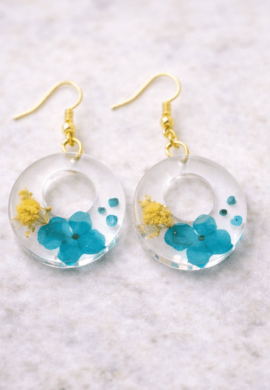 Floral Resin Jewellery Art Workshop