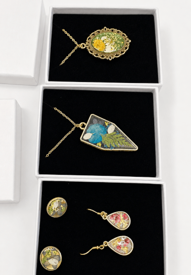 Floral Resin Jewellery Art Workshop