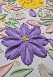 Floral Textured Art Workshop