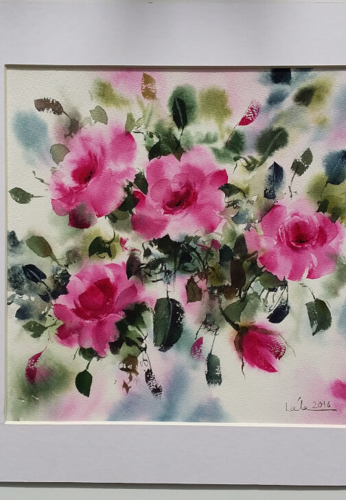 Floral Watercolour Painting Class