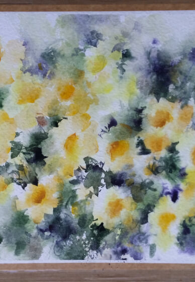 Floral Watercolour Painting Class