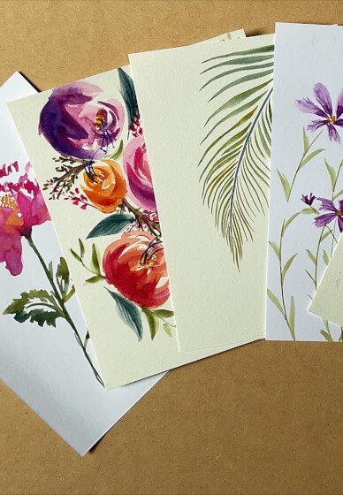 Floral Watercolour Workshop: Paint Beautiful Blooms
