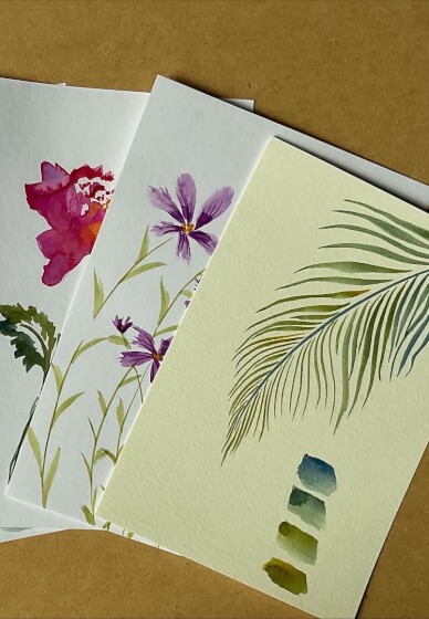 Floral Watercolour Workshop: Paint Beautiful Blooms
