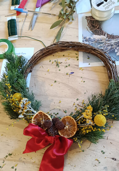 Floral Wreath Making Workshop