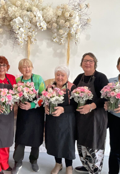 Floristry Design Workshop for Team Building