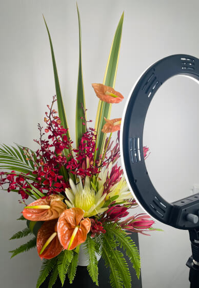 Floristry Workshop for Beginners: Tropical Trends