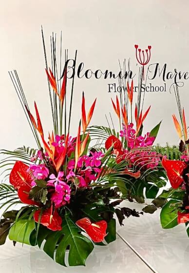 Floristry Workshop for Beginners: Tropical Trends