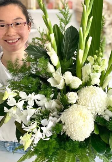 Floristry Workshop: Freestyle Vase for Beginners