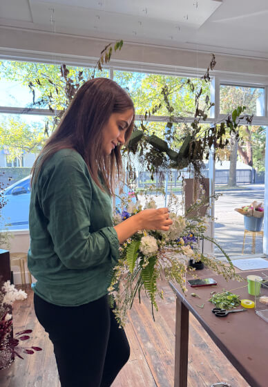 Floristry Workshop: Hand Tied Flower Bouquets