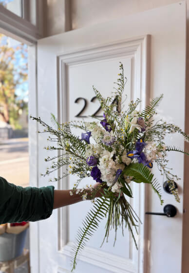 Floristry Workshop: Hand Tied Flower Bouquets