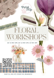 Floristry Workshop: Seasonal Vase Arrangement