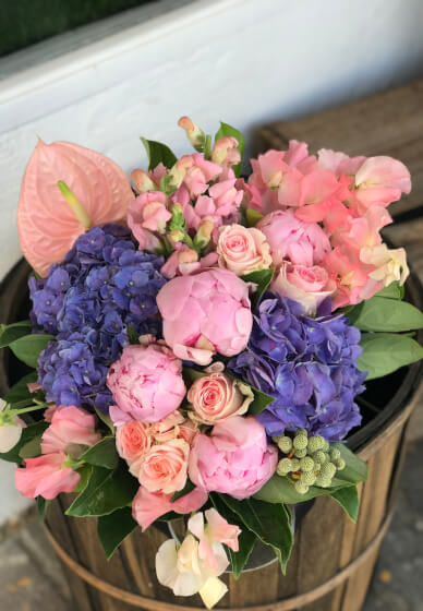 Flower Arranging Workshop: Blooming Peonies (BYO Vase)