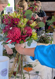 Flower Arranging Workshop: Bouquets and Bubbles