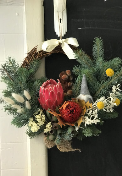 Flower Arranging Workshop: Christmas Wreath