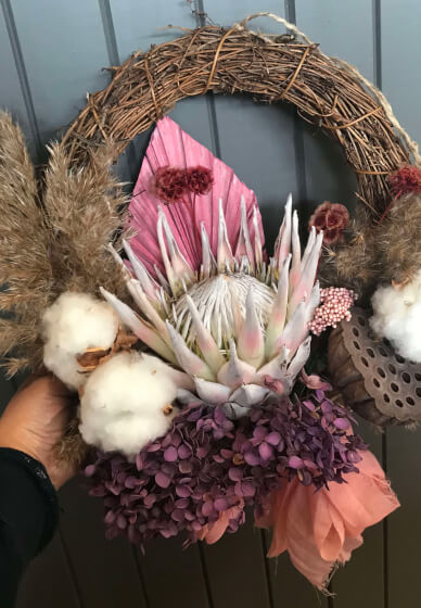 Flower Arranging Workshop: Christmas Wreath