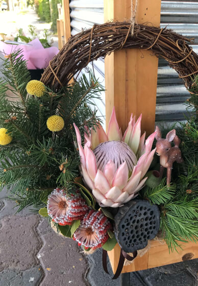Flower Arranging Workshop: Christmas Wreath