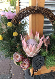 Flower Arranging Workshop: Christmas Wreath