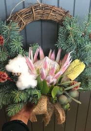 Flower Arranging Workshop: Christmas Wreath