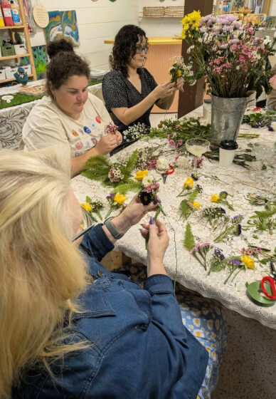Flower Crown and Charm Bracelet Workshop