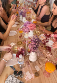 Flower Crown Hens Experience Melbourne | Create, Wear and Celebrate