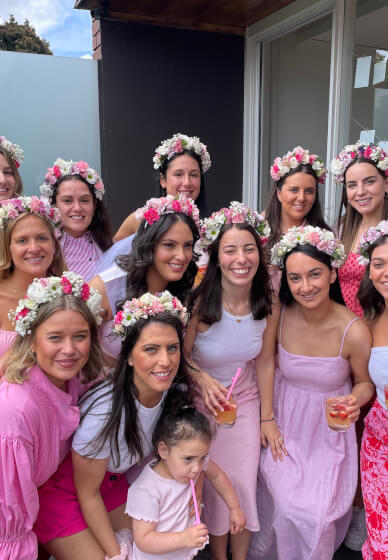 Flower Crown Making Workshop for Hens Parties: Mornington Melbourne ...